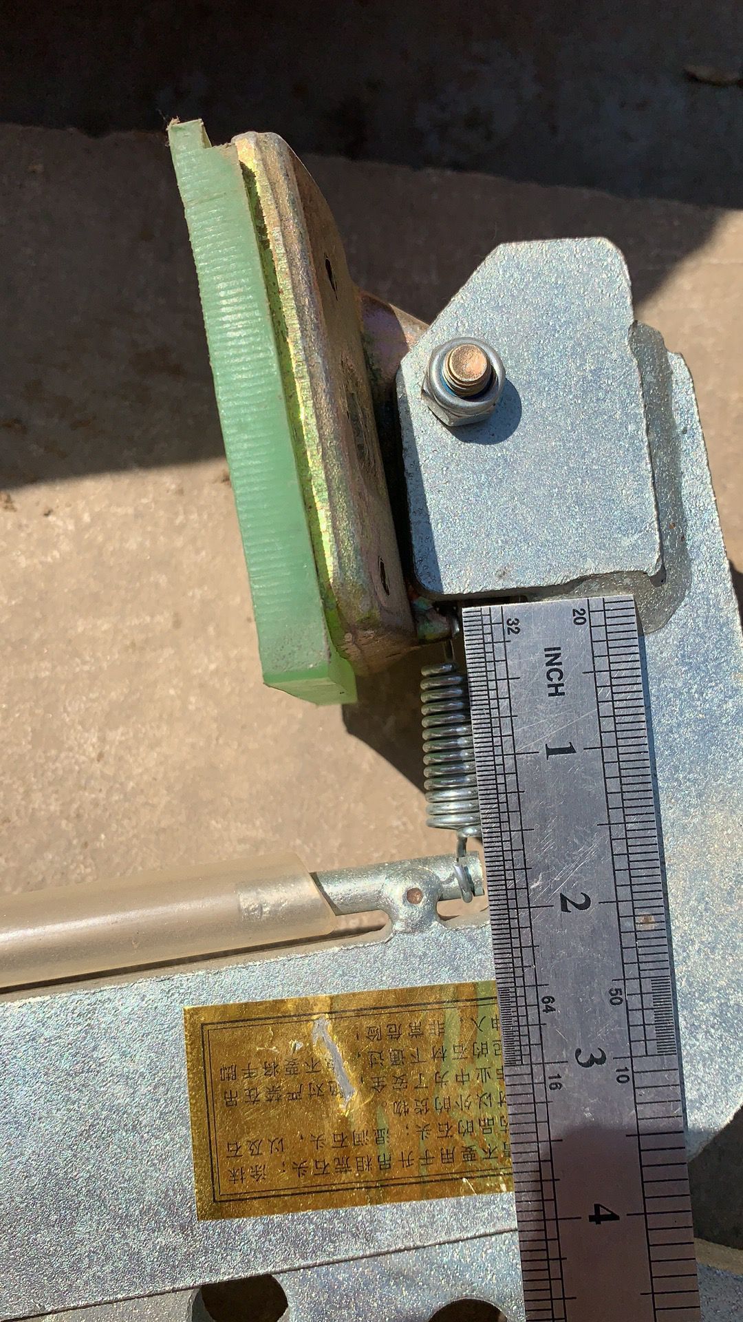 石材用吊夾具夾臂長度圖片細(xì)節(jié)尺寸--河北東圣吊索具制造有限公司--石材夾具|小型攪拌機(jī)|液壓堆高車|手動(dòng)叉車